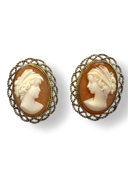 Ohrringe Mandile 1922 Dame Cammei  in Silber Conchiglia 2MORCM31 - 2MORCM31